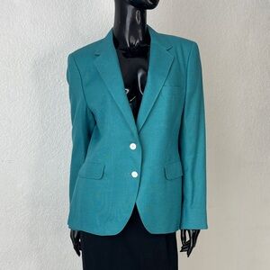 NWT VTG Jos. A. Bank Teal Women's Blazer
